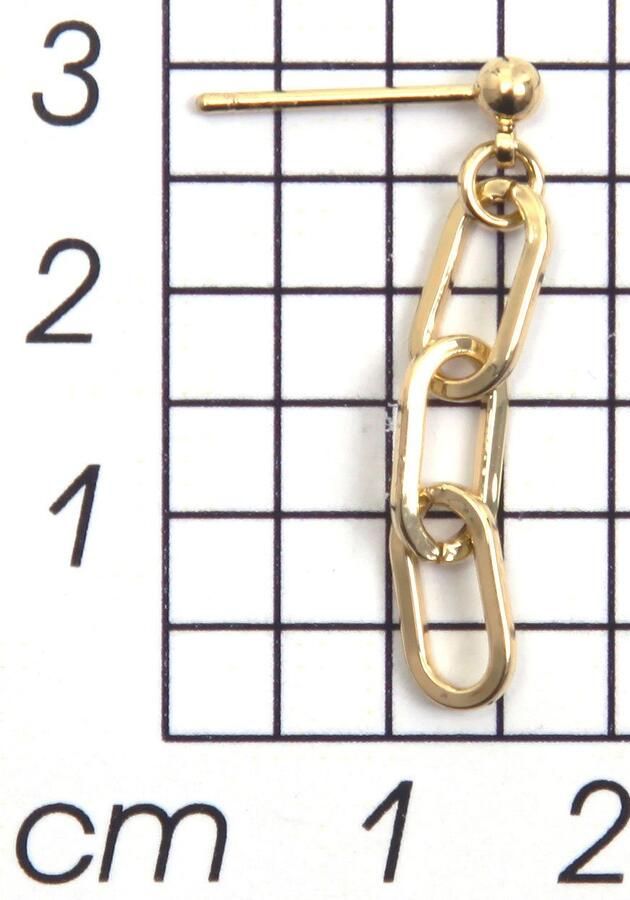 Firetti Oorstekers Kleine ballen kettingschakels - Foto 1