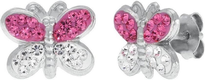 Firetti Oorstekers Sieraad cadeau zilver 925 oorbellen vlinder - Foto 2