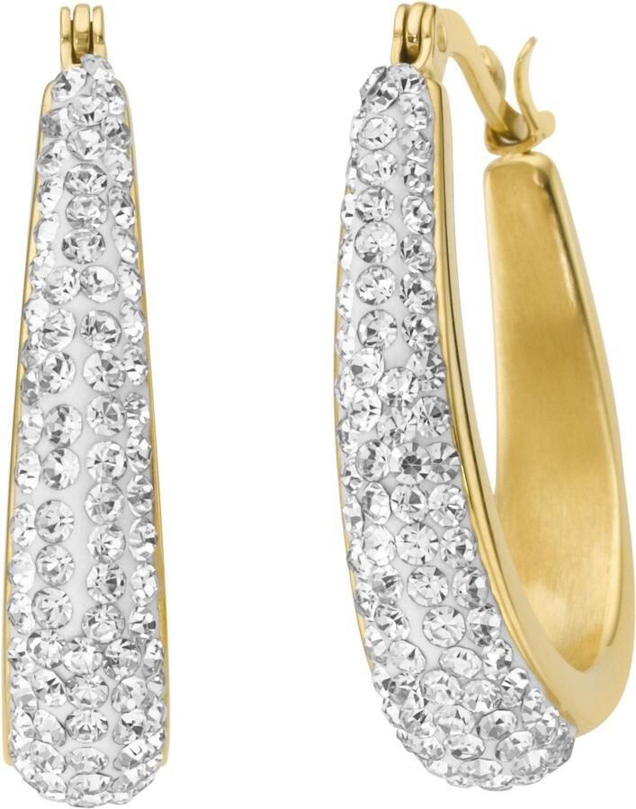 Firetti Paar creolen Sieraad Cadeau Edelstaal Oorsieraad Oorbellen