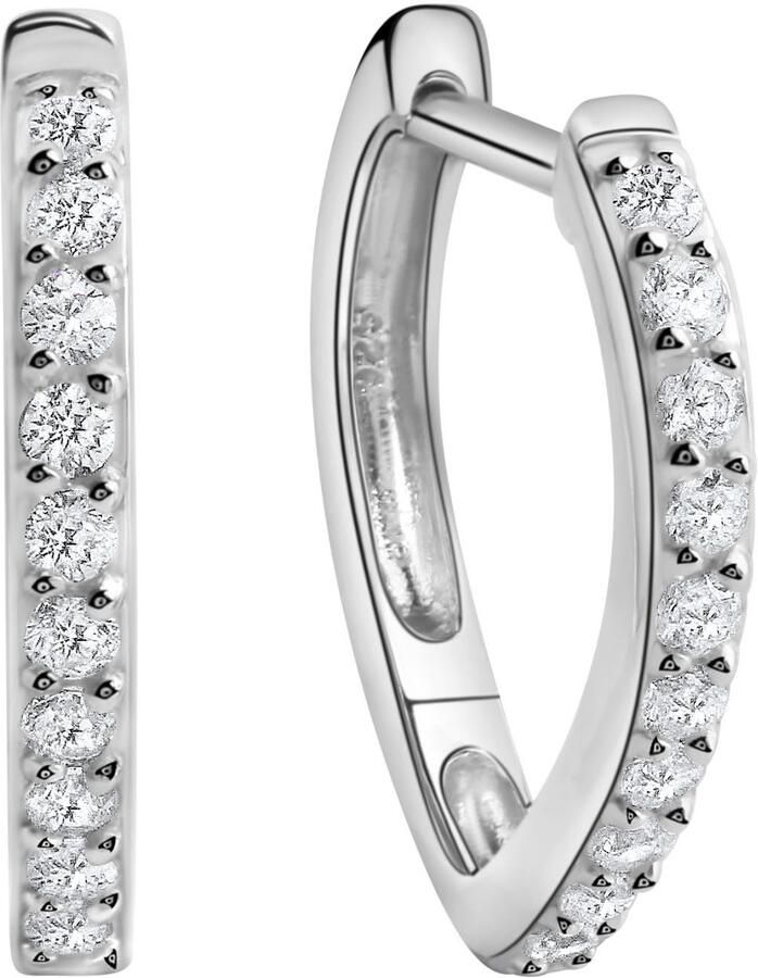 Firetti Paar creolen Sieraad cadeau zilver 925 oorbellen - Foto 2