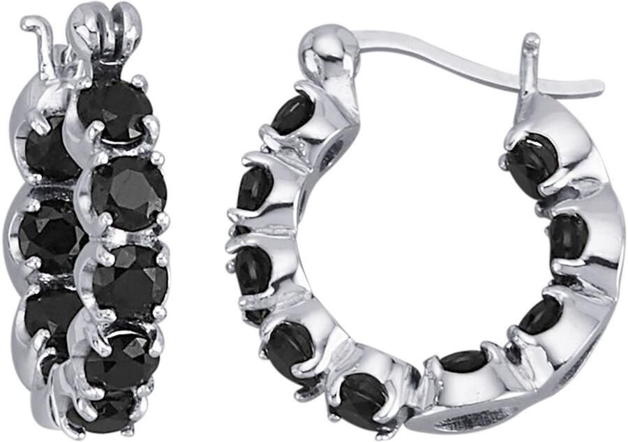 Firetti Paar creolen Sieraad cadeau zilver 925 oorbellen - Foto 2