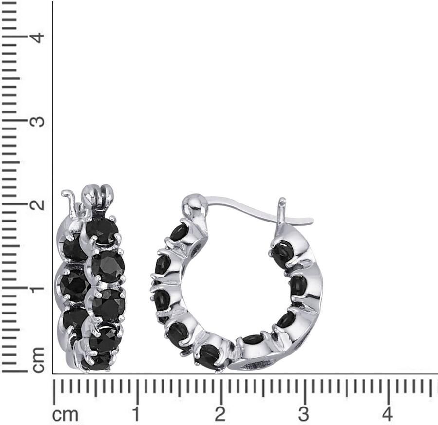 Firetti Paar creolen Sieraad cadeau zilver 925 oorbellen