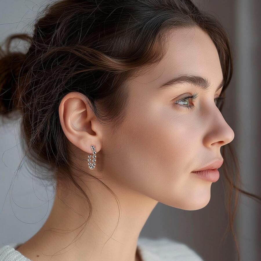 Firetti Paar creolen Sieraden cadeau roestvrijstalen oorjuwelen oorbellen bubble