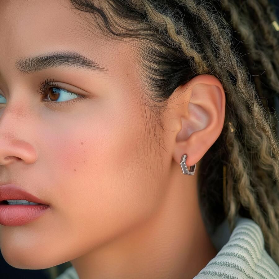 Firetti Paar creolen Sieraden cadeau roestvrijstalen oorjuwelen oorbellen klassiek