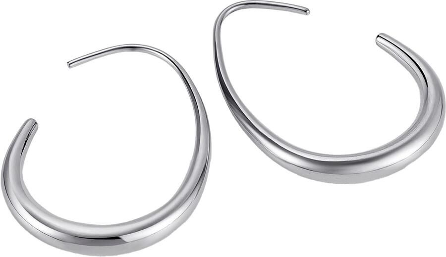 Firetti Paar oorhaken Sieraden cadeau roestvrijstalen oorjuwelen oorbellen klassiek - Foto 3