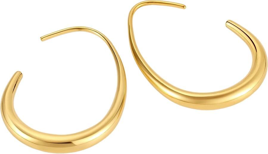 Firetti Paar oorhaken Sieraden cadeau roestvrijstalen oorjuwelen oorbellen klassiek - Foto 3