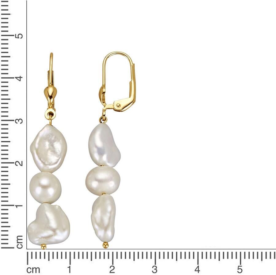 Firetti Paar oorhangers Sieraad cadeau goud 585 oorbellen