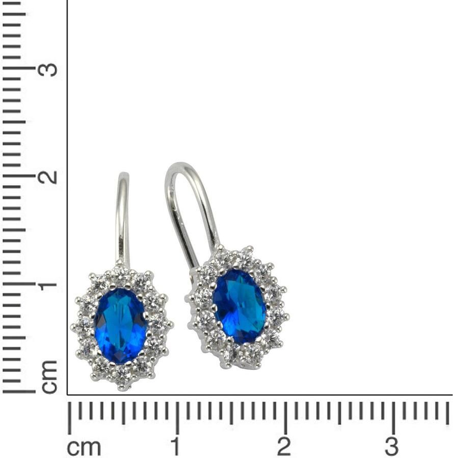 Firetti Paar oorhangers Sieraad Geschenk Oorbellen Entourage Royal zilver 925