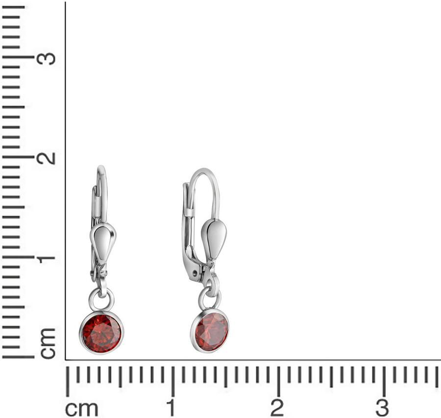 Firetti Paar oorhangers Sieraad Geschenk Oorbellen zilver 925