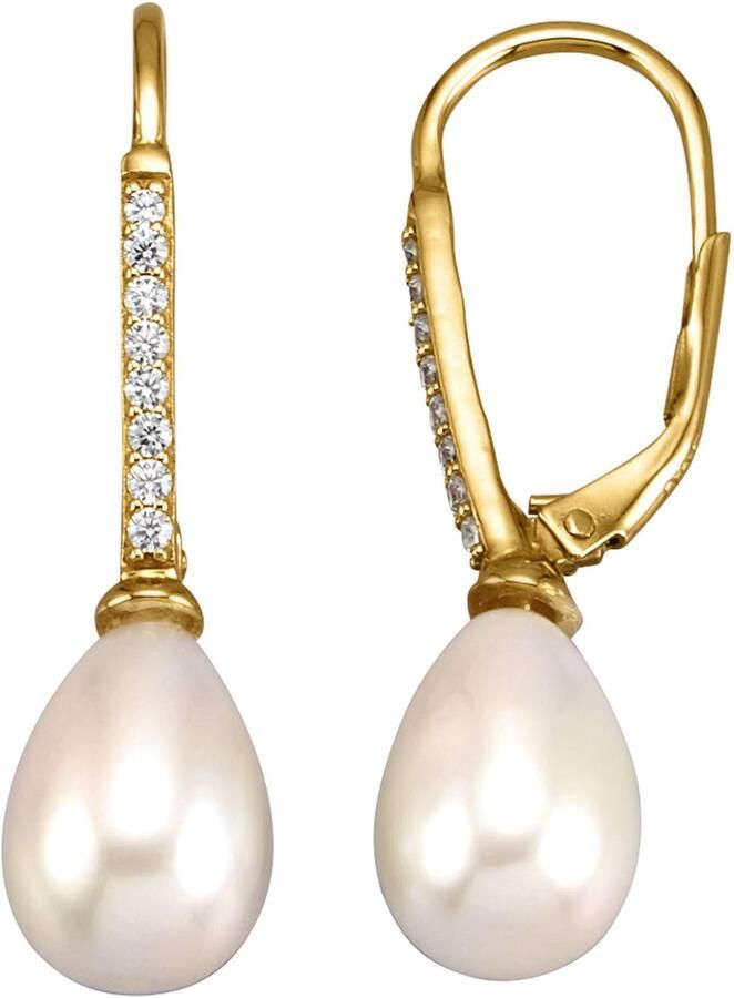 Firetti Paar oorhangers Sieraad Geschenk zilver 925 Oorsieraden Oorbellen Druppel - Foto 2