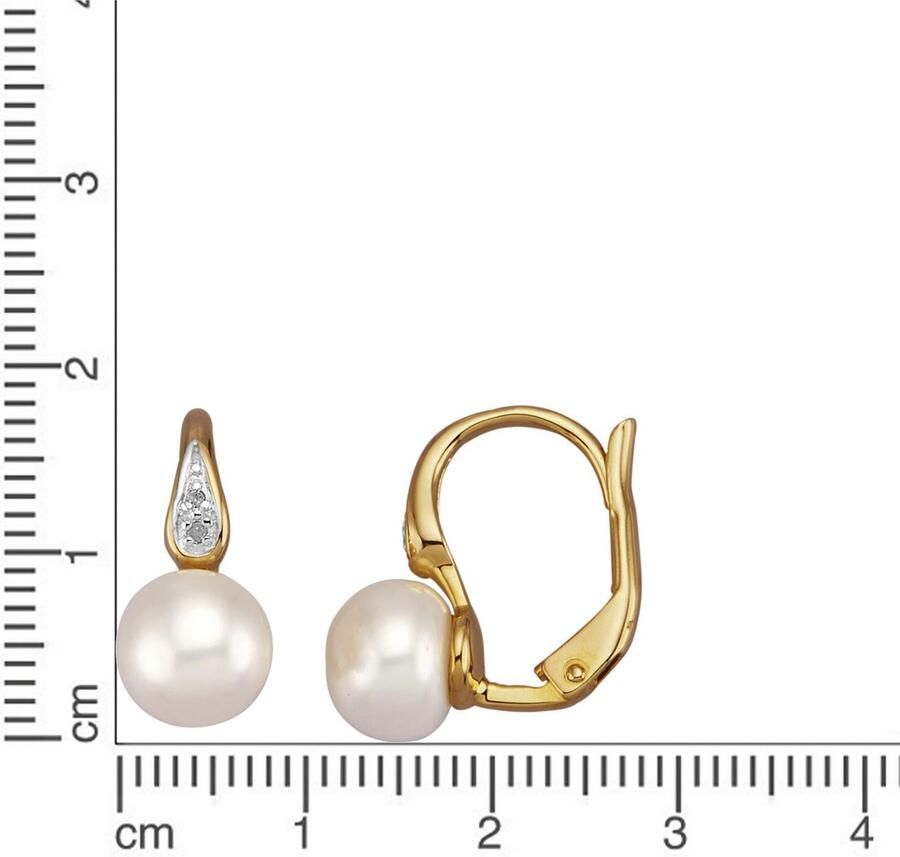 Firetti Paar oorhangers Sieraad Geschenk zilver 925 Oorsieraden Oorbellen Druppel