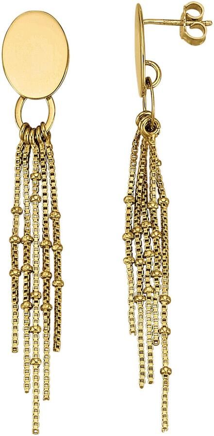 Firetti Paar oorhangers Sieraad Geschenk zilver 925 Oorsieraden Oorbellen Venetiaanse ketting Balletjes - Foto 2