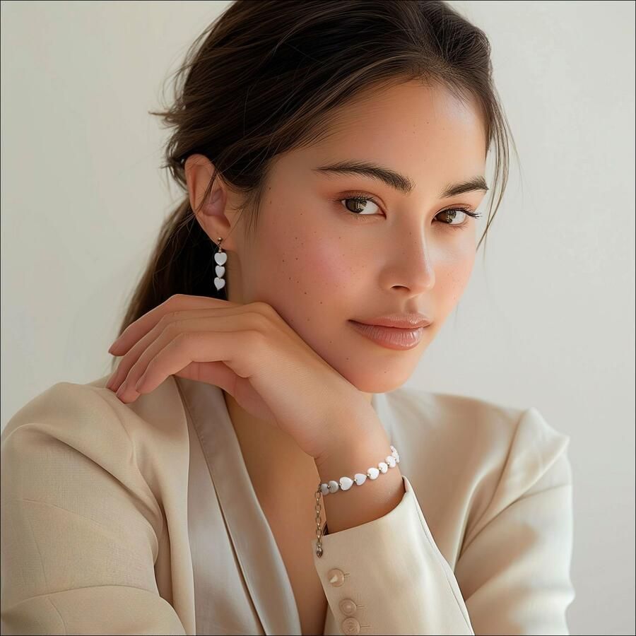 Firetti Paar oorhangers Sieraden cadeau roestvrijstalen oorjuwelen oorbellen hart