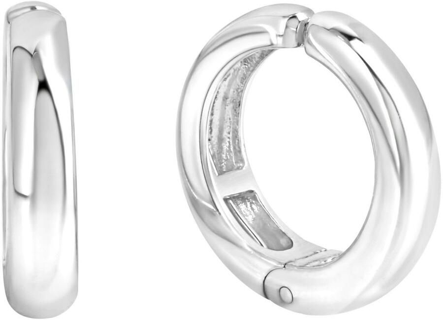 Firetti Paar oorklemmen Sieraad cadeau zilver 925 oorbellen zonder oorgaten - Foto 2