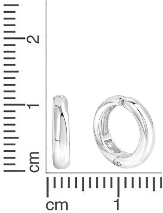 Firetti Paar oorklemmen Sieraad cadeau zilver 925 oorbellen zonder oorgaten - Foto 1