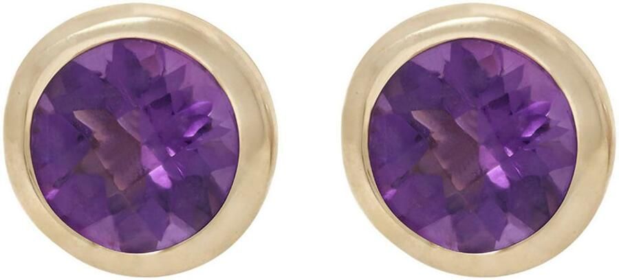 Firetti Paar oorstekers Sieraad cadeau goud 585 oorbellen solitair - Foto 2