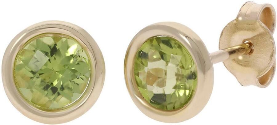 Firetti Paar oorstekers Sieraad cadeau goud 585 oorbellen solitair - Foto 3