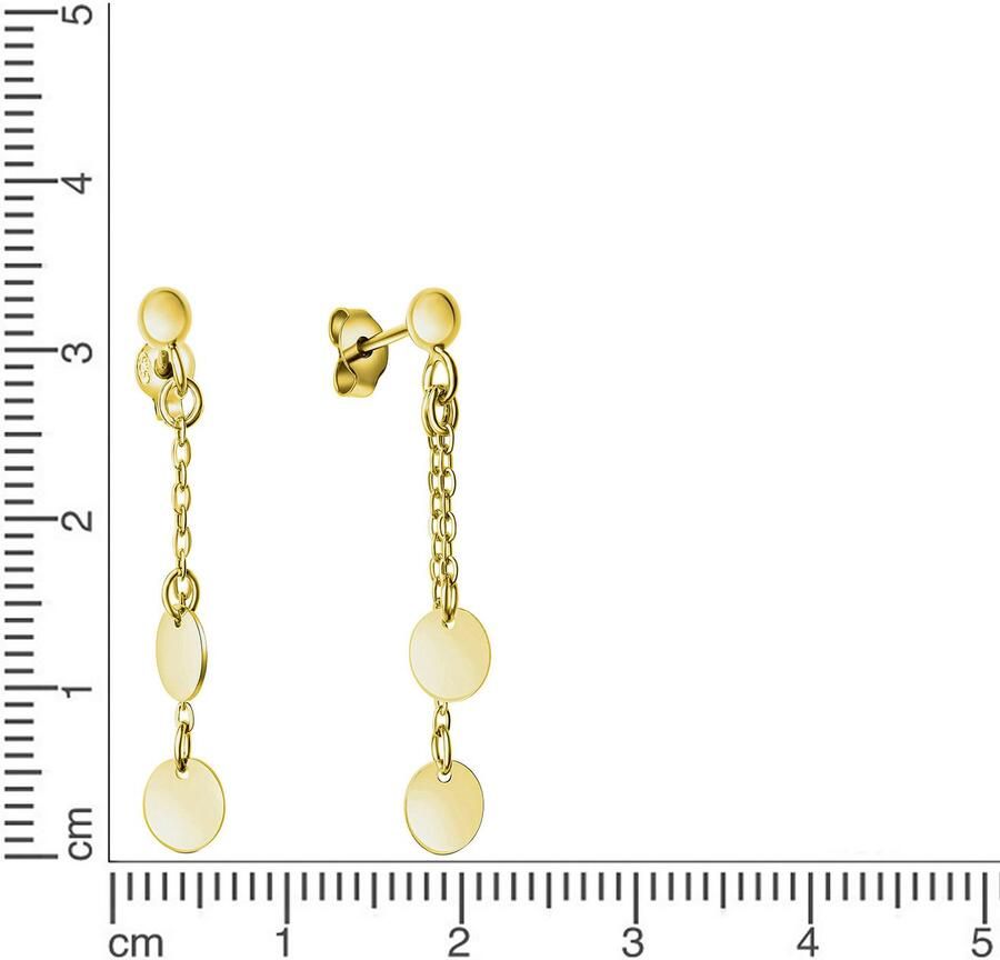 Firetti Paar oorstekers Sieraad Geschenk Oorbellen Plaatjes zilver 925