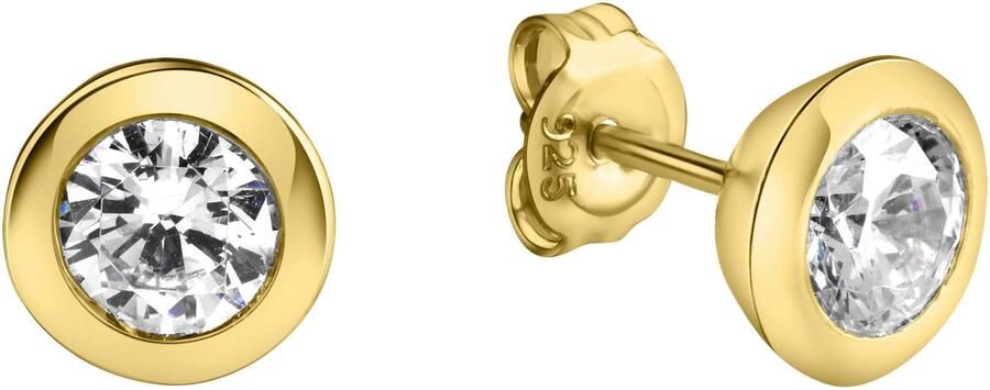 Firetti Paar oorstekers Sieraad Geschenk Oorbellen Solitair zilver 925 - Foto 2