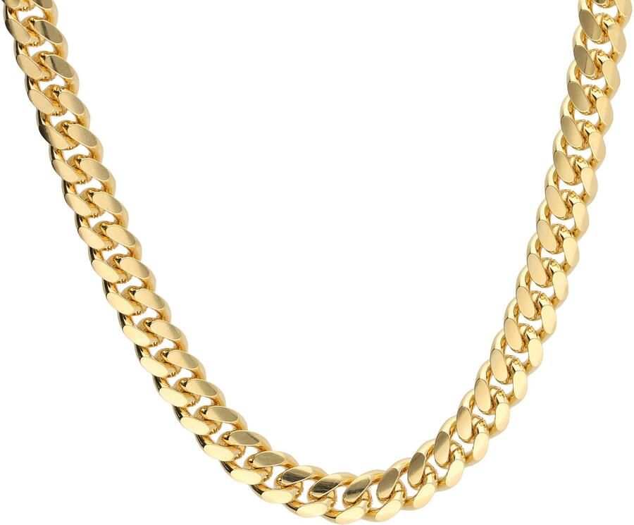 Firetti Pantserketting Sieraad cadeau Metaal halssieraad halsketting 7 8 mm breed - Foto 2