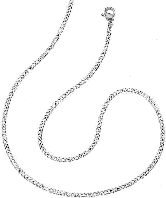 Firetti Pantserketting Sieraad cadeau roestvrijstalen collierketting 2 0 mm breed - Foto 2