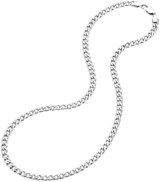 Firetti Pantserketting Sieraad cadeau roestvrijstalen halsketting 5 0 mm breed