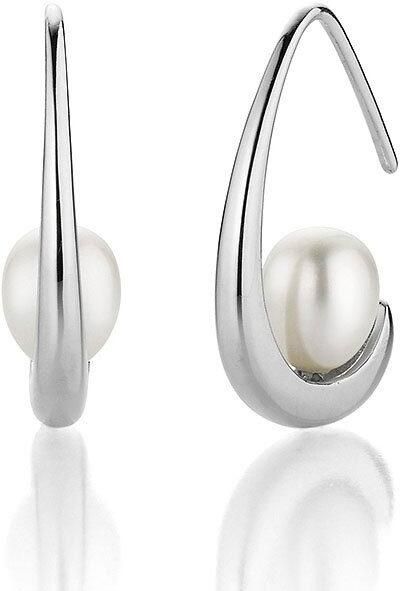 Firetti Pareloorringen Sieraad cadeau oorbellen oorhaken parel Made in Germany met zoetwater-cultivéparel