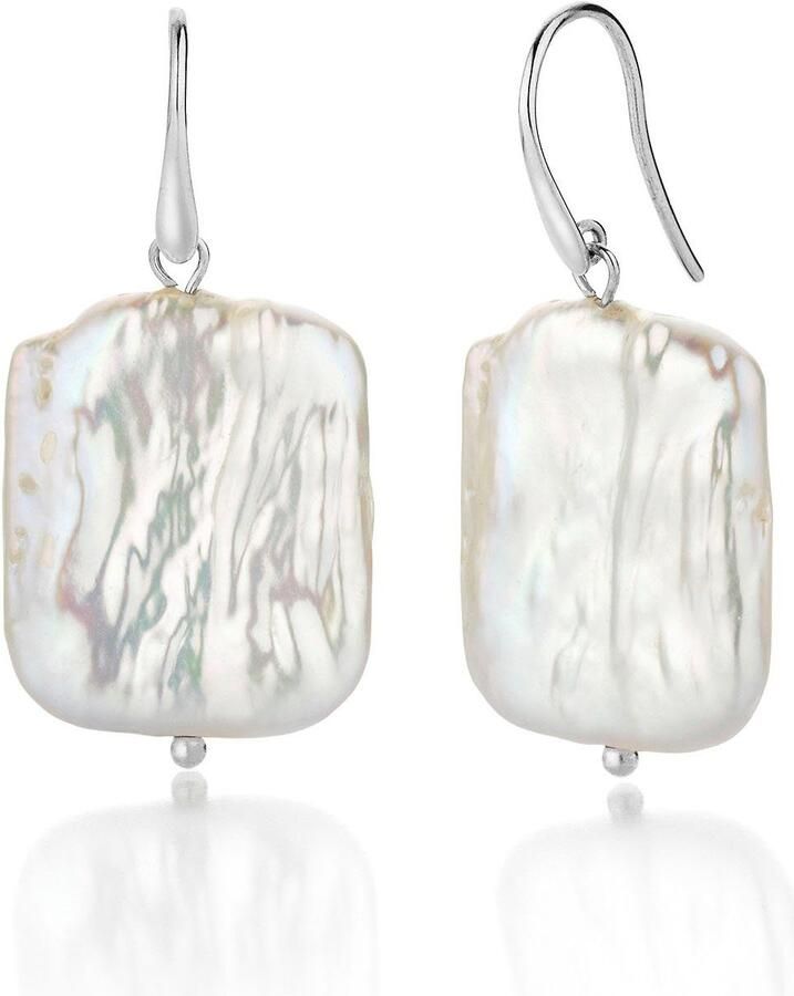 Firetti Pareloorringen Sieraad cadeau oorbellen oorhaken parel Made in Germany met zoetwater-cultivéparel