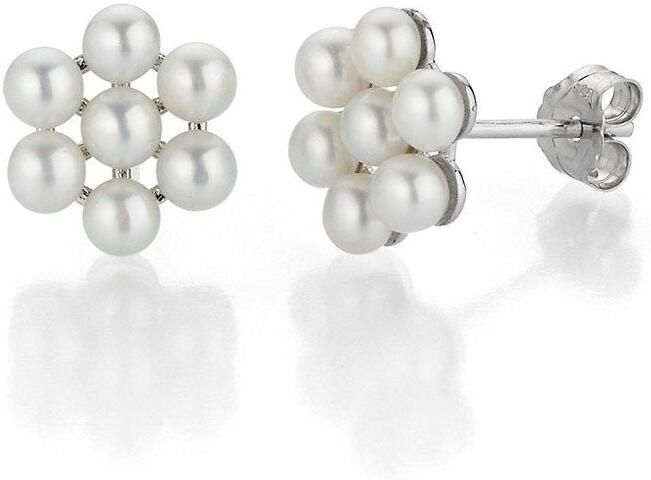 Firetti Pareloorringen Sieraad cadeau oorbellen parel Made in Germany met zoetwater-cultivéparel