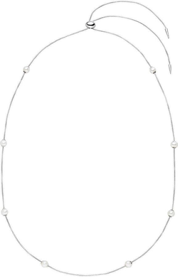 Firetti Parelsnoer Sieraad cadeau halssieraad halsketting zilverkleurige ketting Venetiaanse ketting