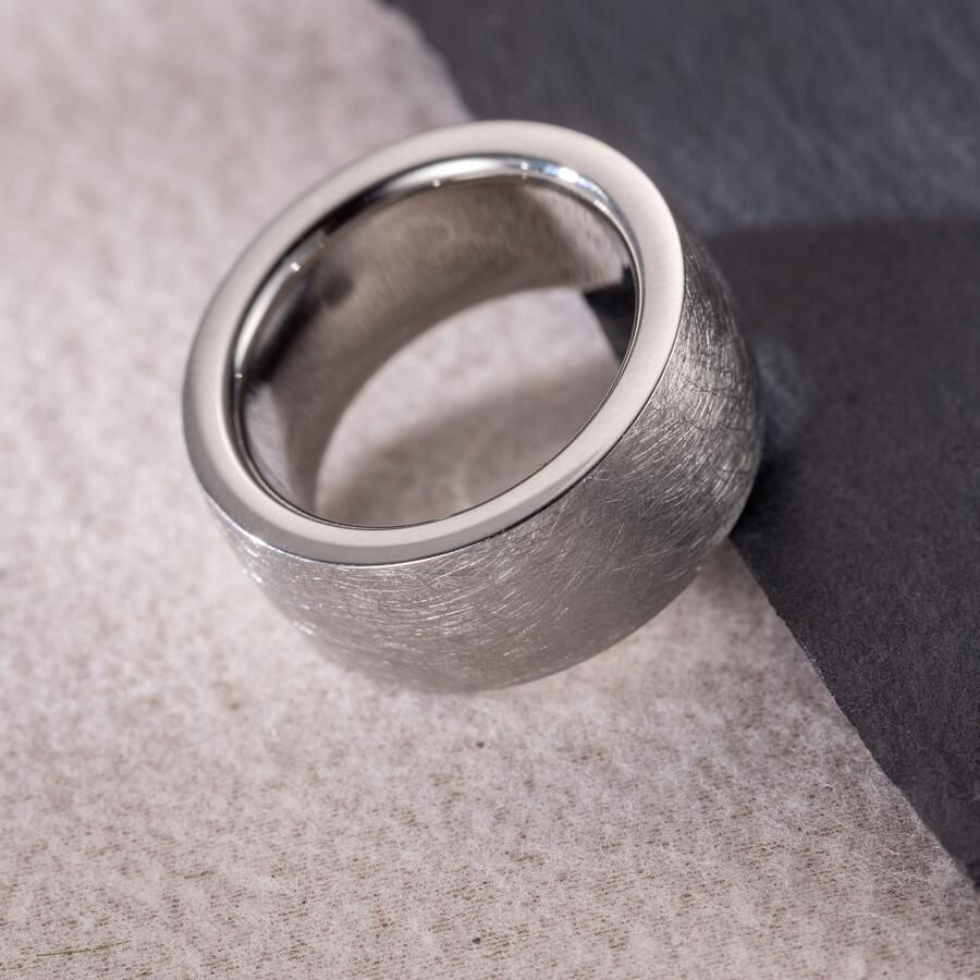 Firetti Ring Sieraad cadeau roestvrij staal ring sring herenring ijs