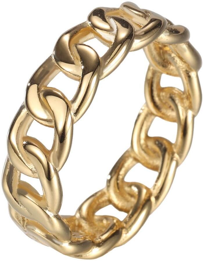 Firetti Ring Sieraad cadeau roestvrij staal ring sring herenring schakelketting kleur - Foto 3