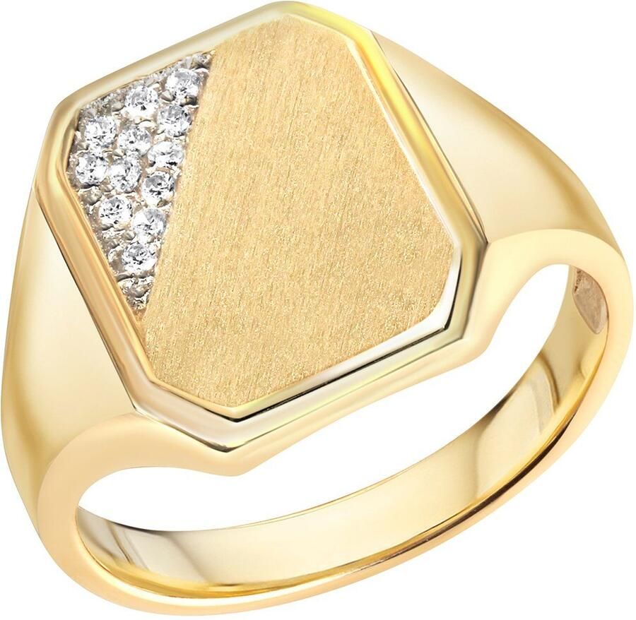 Firetti Ring Sieraad cadeau zilver 925 herenring zilveren ring zegelring - Foto 2