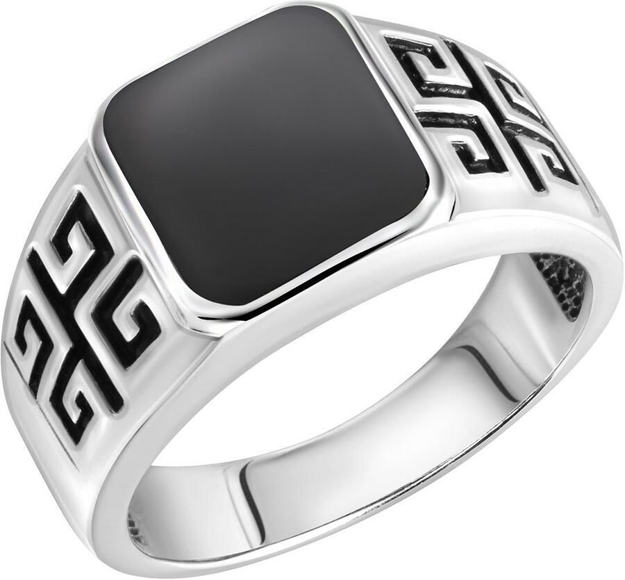 Firetti Ring Sieraad cadeau zilver 925 zilveren ring meander - Foto 2