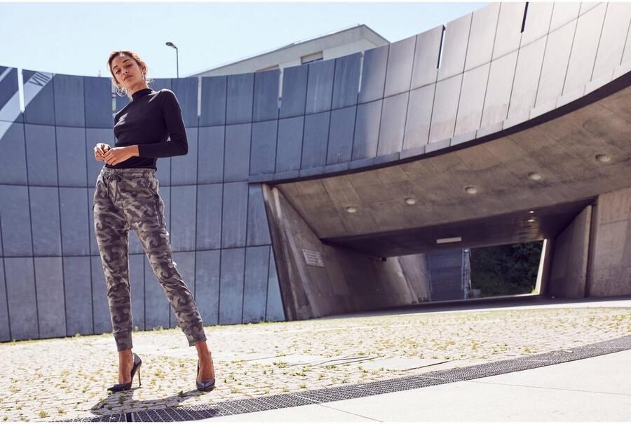 AJC Shirt met lange mouwen lange mouwen basic-stijl staande kraag ideaal voor kantoor en vrije tijd - Foto 16