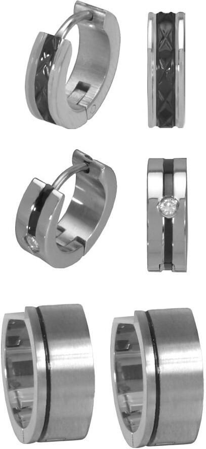 Firetti Set oorringen Multipack sieraden cadeau oorbellen creolen set (set 6-delig) - Foto 1