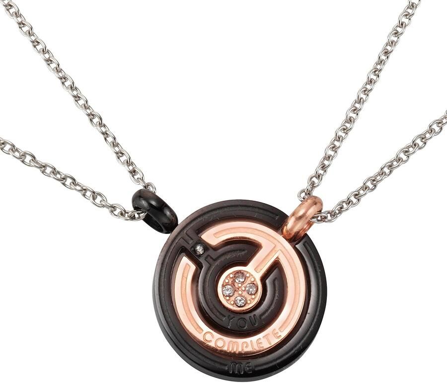 Firetti Sieradenset Multipack sieraad cadeau halskettingen LIEFDE (4-delig) - Foto 4