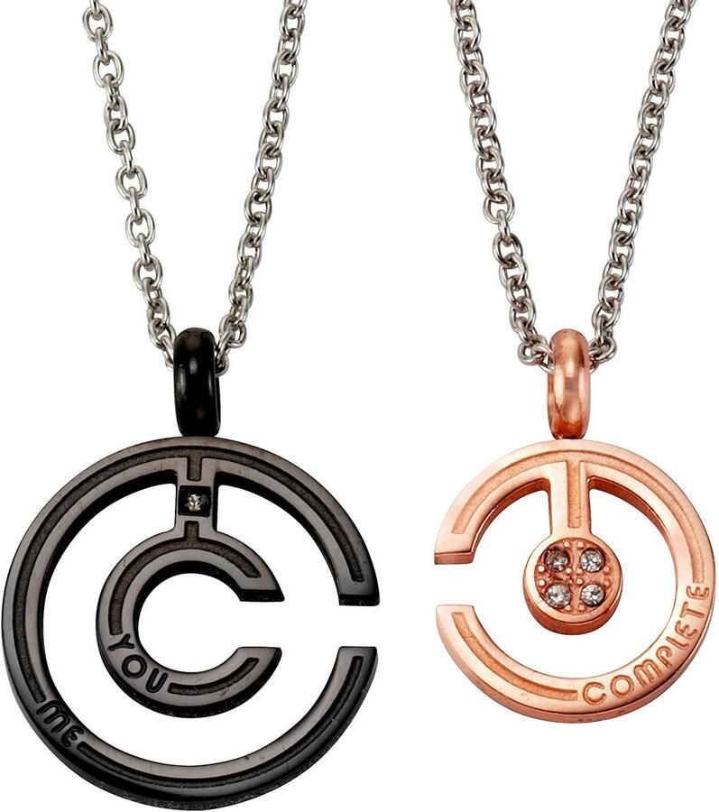 Firetti Sieradenset Multipack sieraad cadeau halskettingen LIEFDE (4-delig) - Foto 3