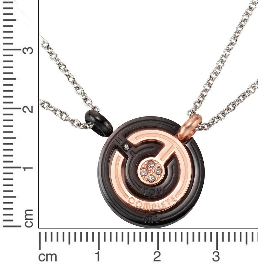 Firetti Sieradenset Multipack sieraad cadeau halskettingen LIEFDE (4-delig) - Foto 2