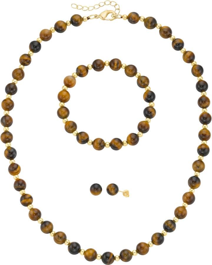 Firetti Sieradenset Multipack sieraden cadeau oorstekers armband halsketting kralen (set 4-delig)