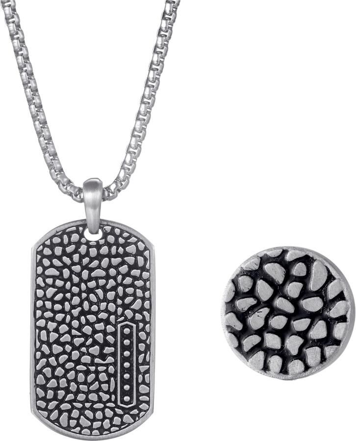 Firetti Sieradenset Multipack sieraden cadeau roestvrijstalen ketting met hanger oorstekers (set 3-delig) - Foto 3