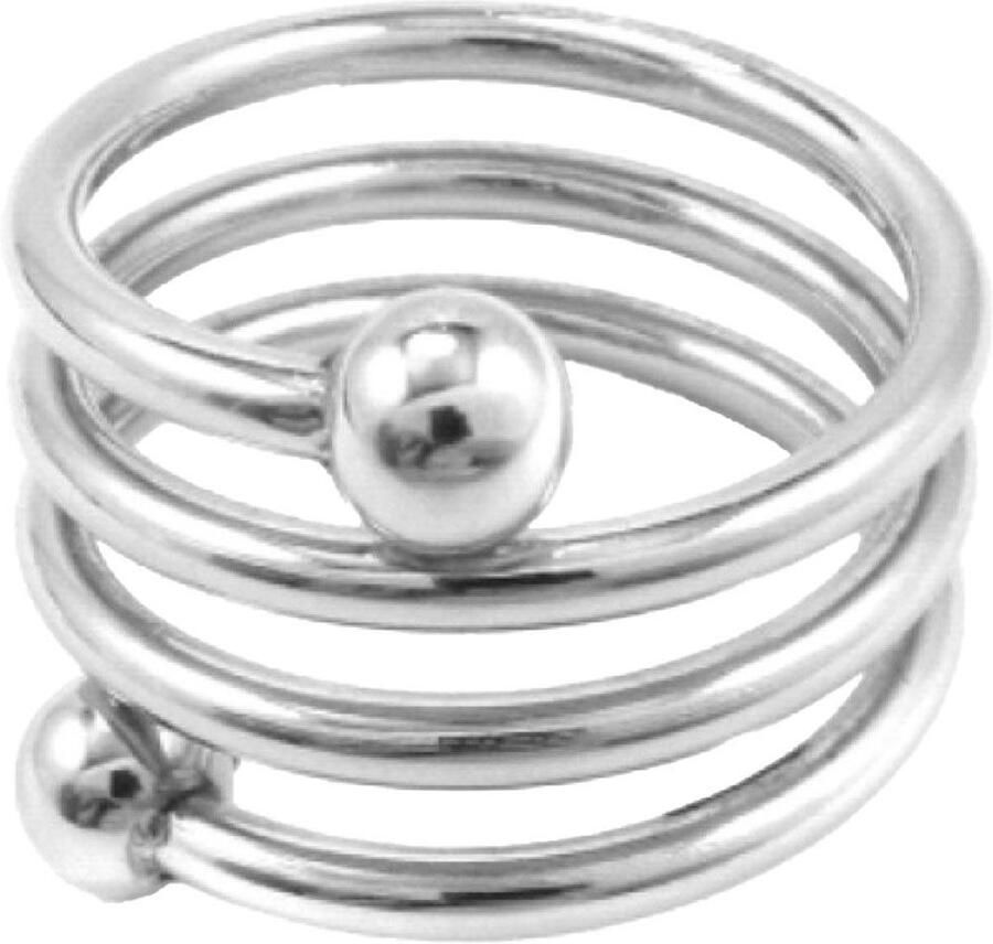 Firetti Sieradenset Multipack sieraden cadeau roestvrijstalen ring paar oorstekers (set 3-delig)
