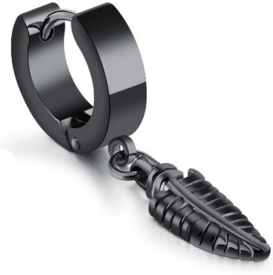 Firetti Single-oorring Sieraad cadeau oorbellen enkel blad