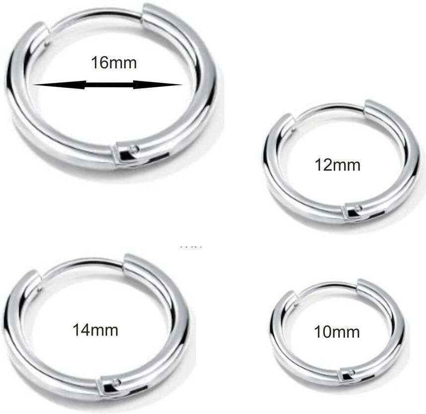 Firetti Single-oorring Sieraad cadeau oorbellen enkel Classic