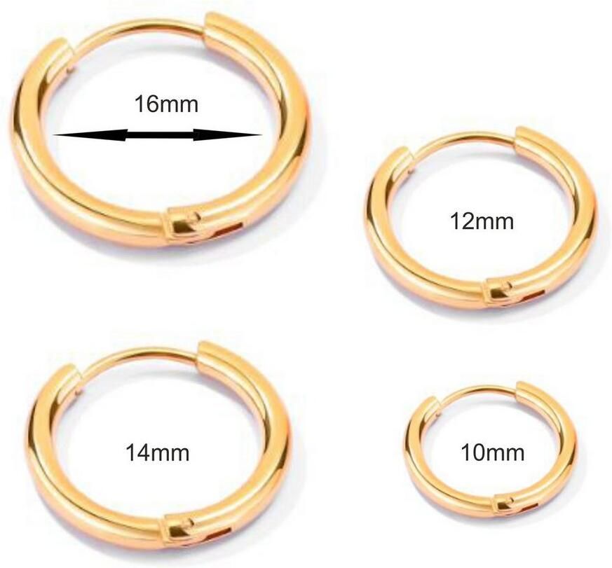 Firetti Single-oorring Sieraad cadeau oorbellen enkel Classic