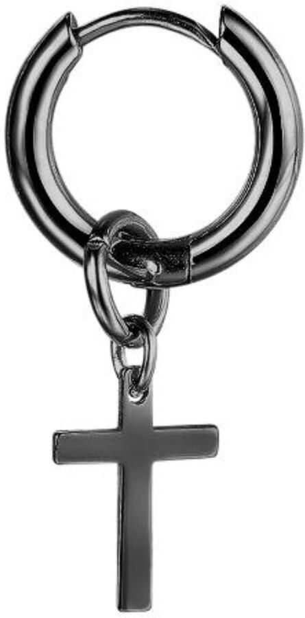 Firetti Single-oorring Sieraad cadeau oorbellen enkel kruis