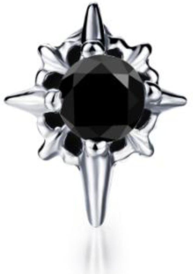 Firetti Single-oorstekers Sieraad cadeau oorbellen enkel kruis - Foto 2