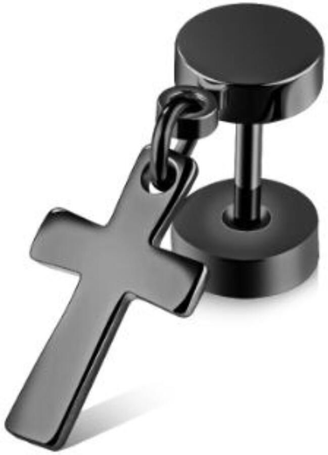 Firetti Single-oorstekers Sieraad cadeau oorbellen enkel kruis