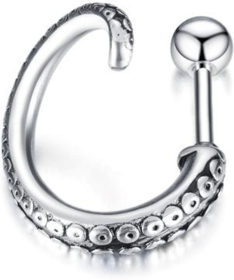 Firetti Single-oorstekers Sieraad cadeau oorbellen enkel octopus