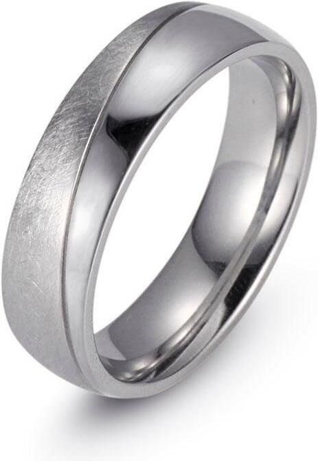 Firetti Trouwring Sieraad cadeau "LIEFDE" met verzinking ca. 7 0mm breed